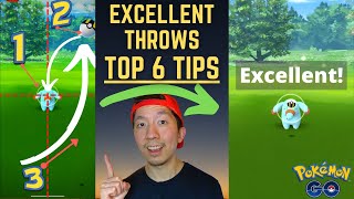 HOW TO MAKE EXCELLENT THROWS IN POKEMON GO FOR BEGINNER NEW PLAYERS *Curveball Framework Explained* screenshot 3