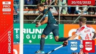 FIH Hockey Pro League Season 3: Argentina vs England, Game 2 Highlights