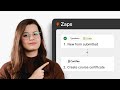 How to Auto-Generate Certificates with Zapier!