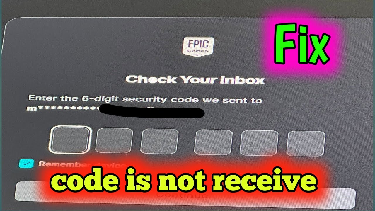 epic game not receiving a verification code by email to login issue ...