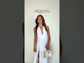Satin White Maxi Dress Try-On | Shein Fashion Haul | Elegant & Glamorous Look #sheinwhitedress