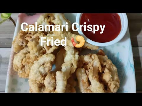 Crispy Fried Calamari (calamares) Recipe ll How to Cook squid ll Easy Calamari recipe