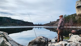 Bank Fishing for Chrome Winter Trout (Catch & Cook) + Hunt Giveaway