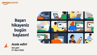Amazon Türkiyede %1 Komisyonla Satışa Başlayın 90 Gün Özel Kampanya