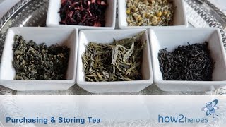 Purchasing & Storing Tea Tips from L'Espalier Expert