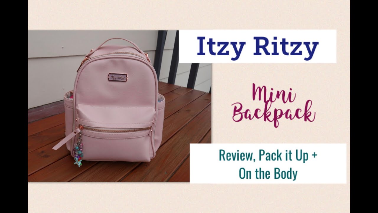 itzy ritzy mini backpack review