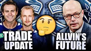 NEW REPORTS ON JIM RUTHERFORD &amp; PATRIK ALLVIN'S FUTURE + ELIAS PETTERSSON &amp; JAKE DEBRUSK TRADE?