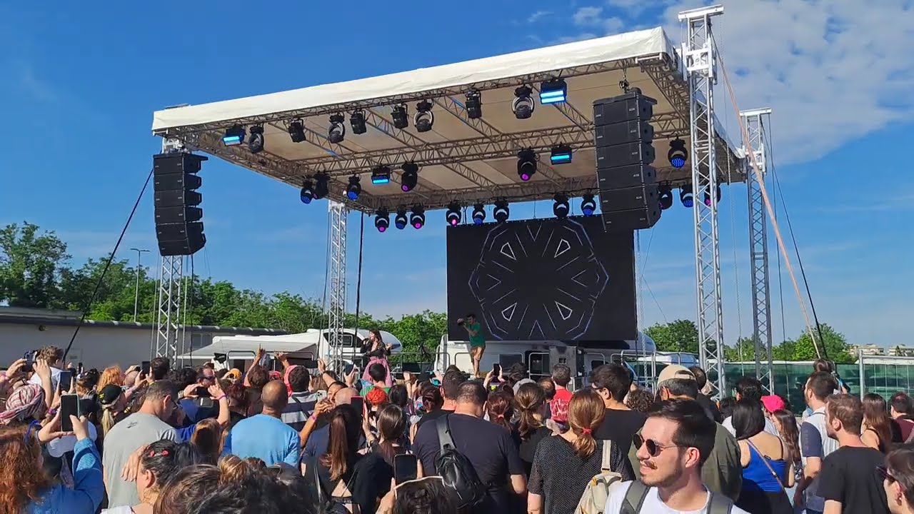 Concerto di Cristina d'avena al Casale Comics 2024