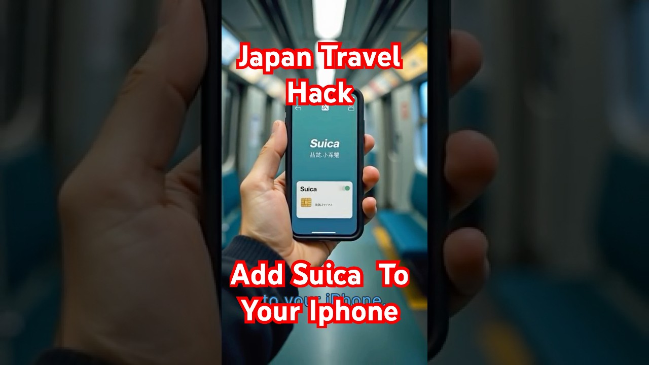 Japan Travel Hack: Add Suica To Your Iphone (Tap&Ride)