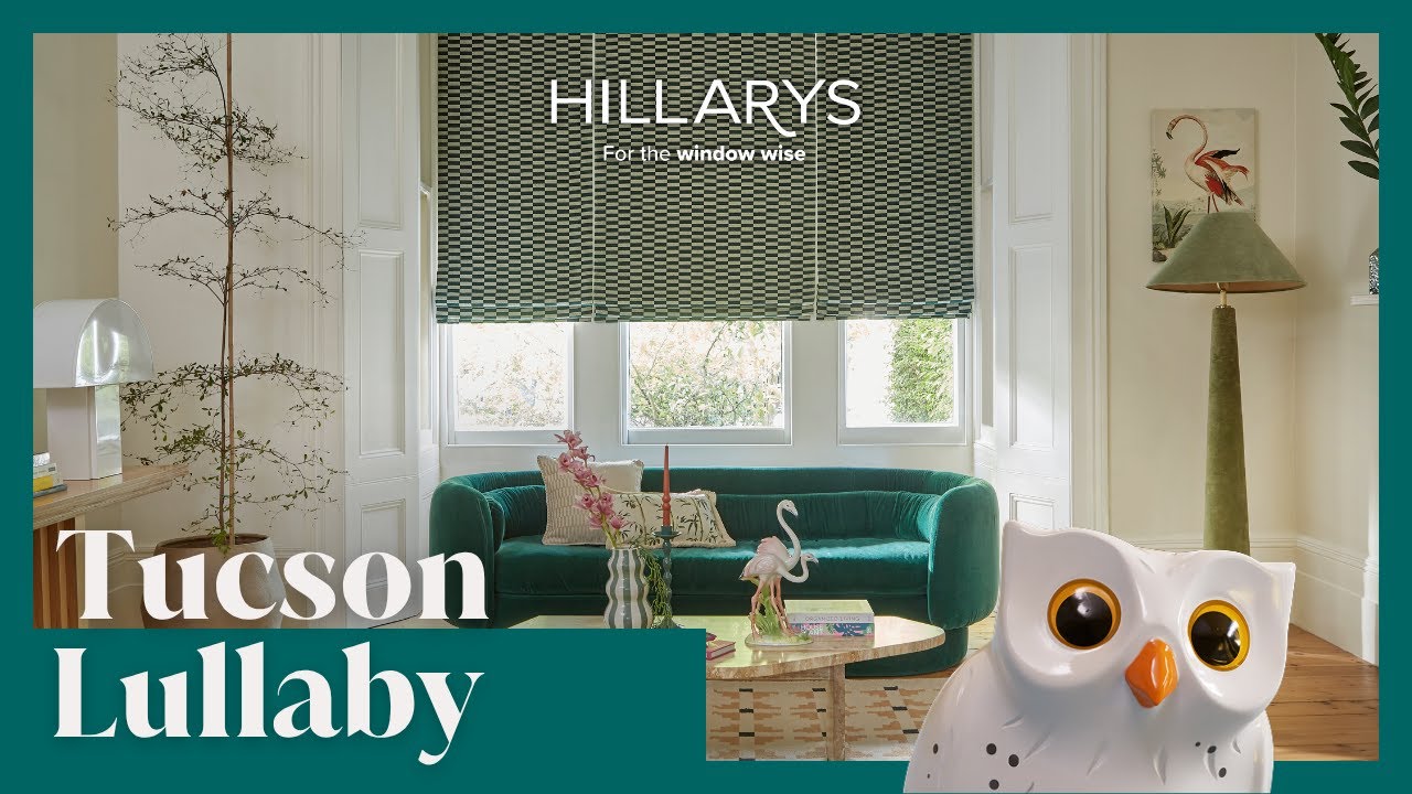 Retro Blinds and Curtain design stories |  Hillarys x Poodle & Blonde collection