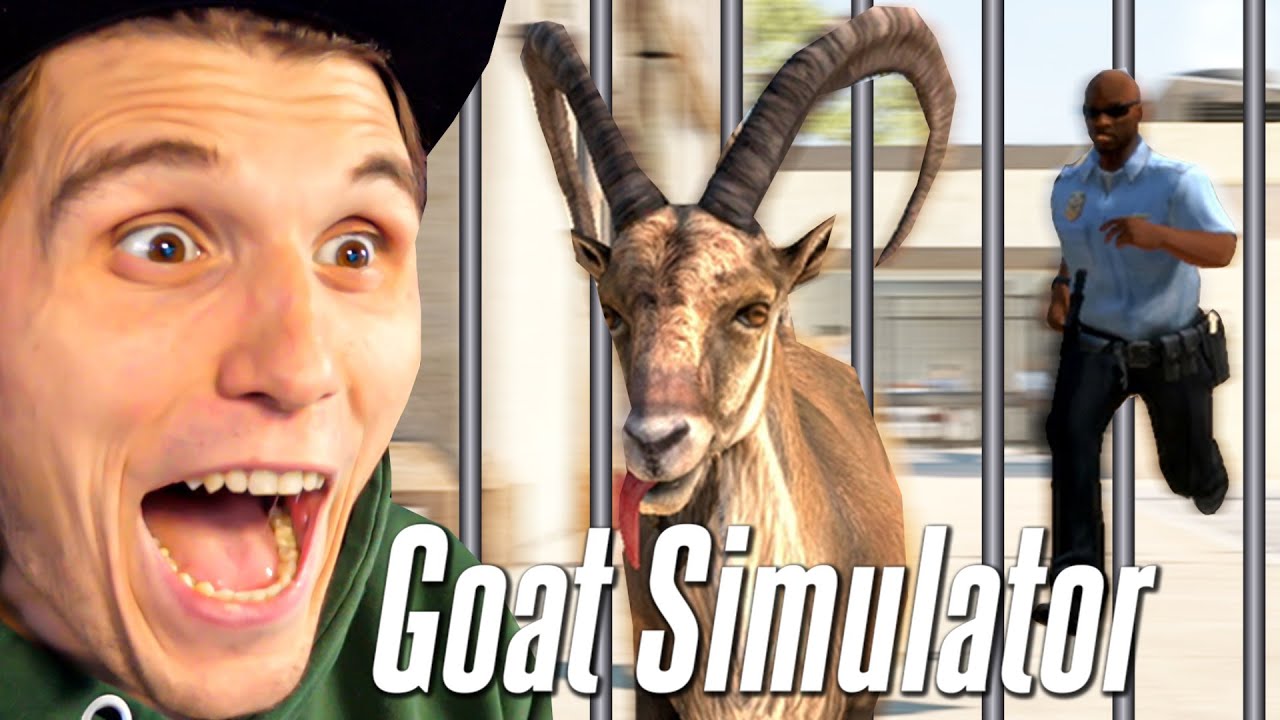 Eine Ziege im Gefängnis | Goat Simulator