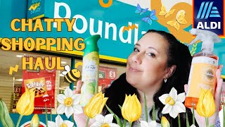 Chatty Shopping Haul, a bit of ALDI & POUNDLAND 🐣