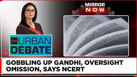Storm Over Removal Of Gandhi, Godse & RSS In NCERT | Is Modi True Or Anti-Gandhian? | Urban Debate