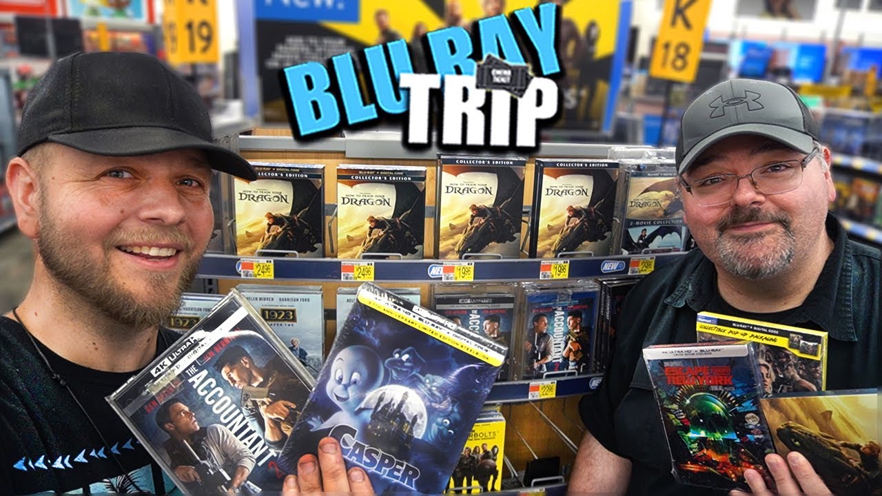 Walmart Movie Hunting with Tony! We Found some NEW 4k TITLES!!!!! YEAH BUDDY!!!!