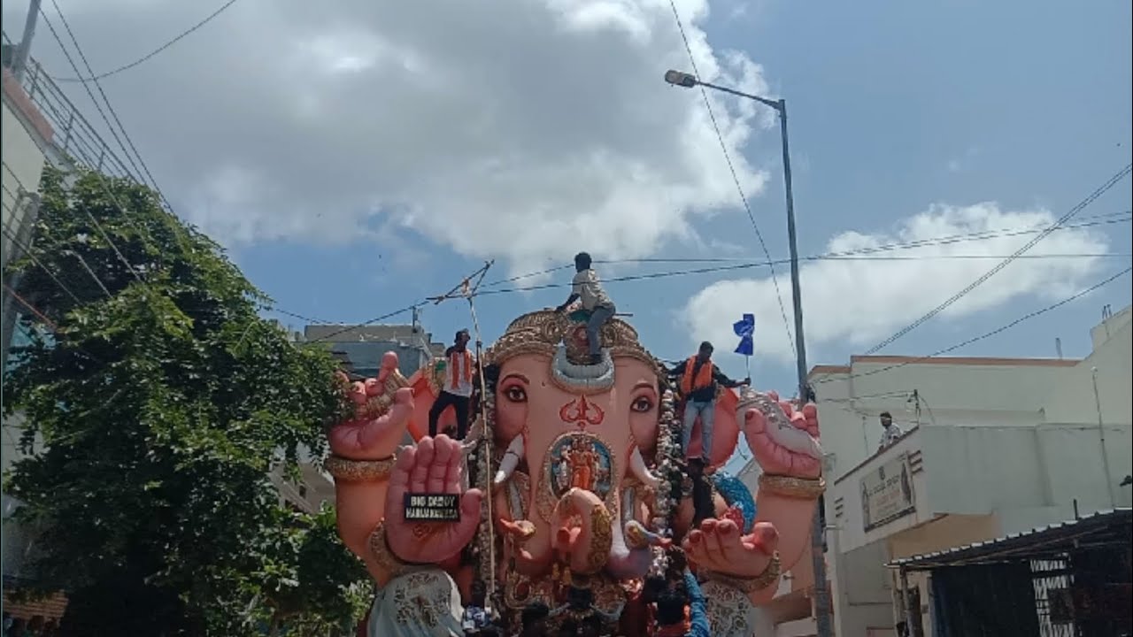 Raichur 9th Day Ganesh Visarjan|Raichur Ganapati's|anilkumarvlogs21 
