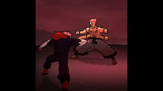 Yuji Give Black Flash To Sukuna - Jujutsu Kaisen