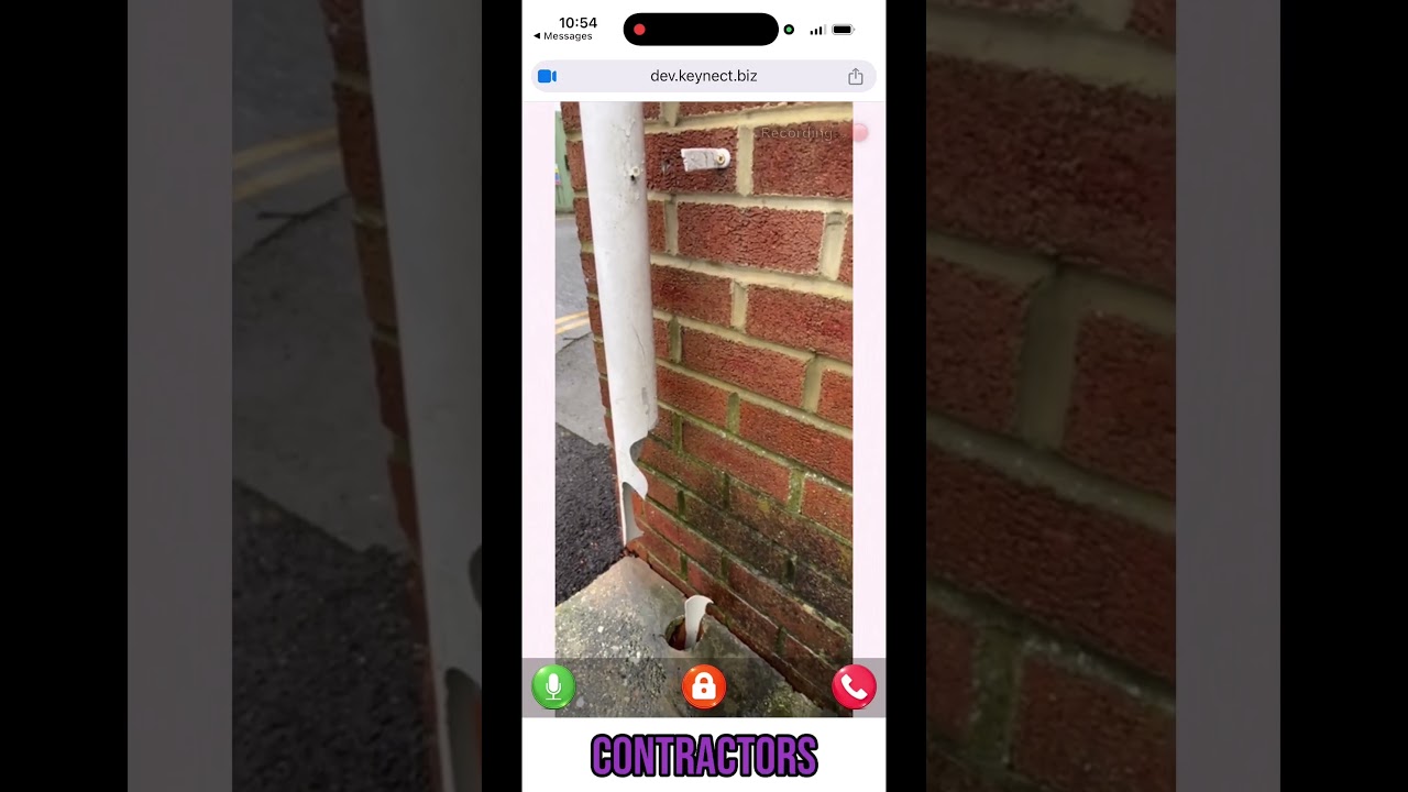 Keyfax KeyNect From Omfax - Capture Live Video And Images for Property Repairs And Inspections