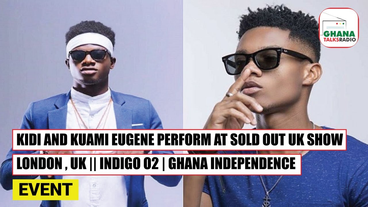 KIDI AND KUAMI EUGENE PERFORM AT SOLD OUT UK SHOW- LONDON , UK ...