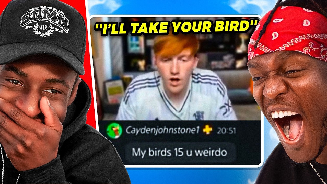 TRYING NOT TO LAUGH AGAIN WITH KSI!!