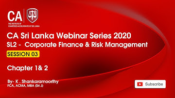 SL2  Chapter 1 & 2 / 27 Aug 2020 Session 3