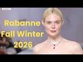 Rabanne Fall Winter 2026 | Futuristic Luxury at Paris Fashion Week at ISIS Fashion Show