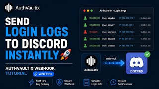 AuthVaultix Tutorial  | Send Login Logs to Discord Instantly 🚀