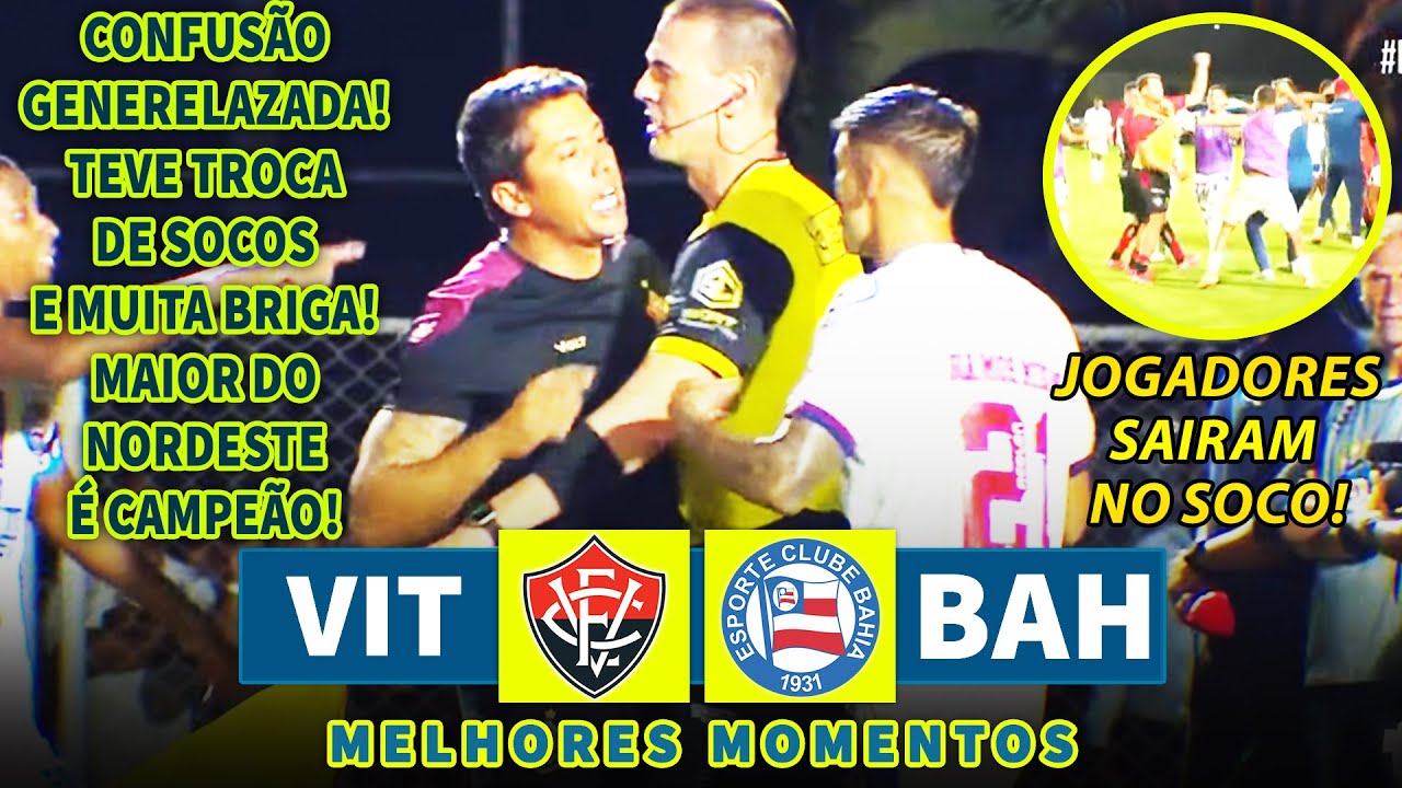 A MAIOR BRIGA NA HISTÓRIA DO BAVI! JOGADORES E TREINADOR SAEM NO SOCO E MAIOR DO NORDESTE É CAMPEÃO