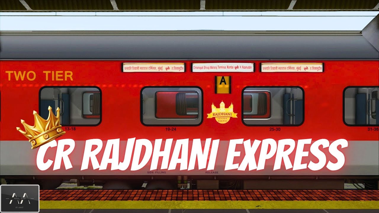 King of Rajdhani | 22222 CR Rajdhani | Journey from H.Nizamuddin | Railworks TS 