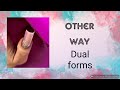 Dual forms other way