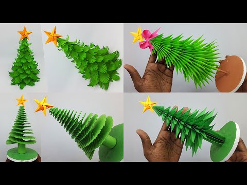 वीडियो: रंगीन कागज से बना डू-इट-खुद टेरी क्रिसमस ट्री