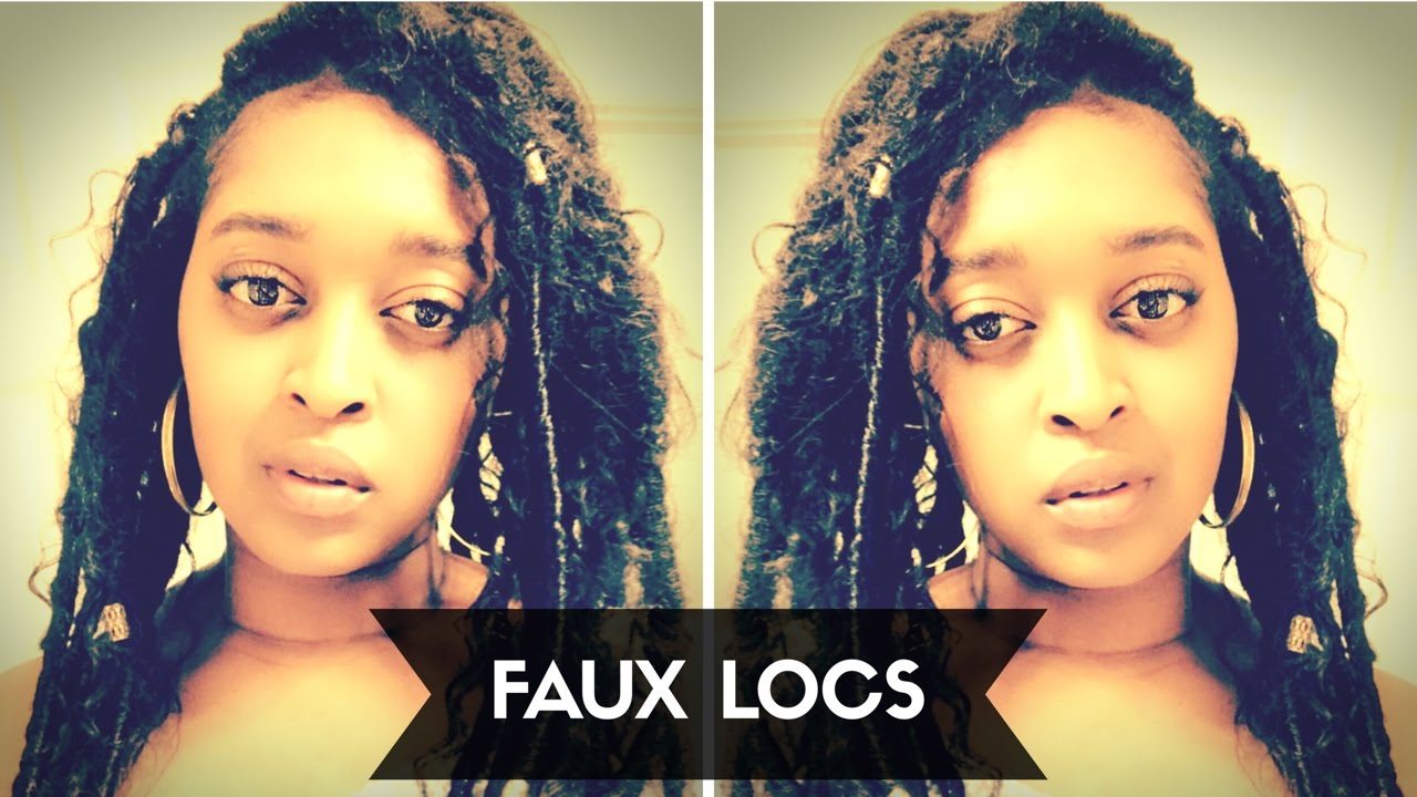 Lisa Bonet Inspired Faux Locs Tutorial Smileyquanta Youtube