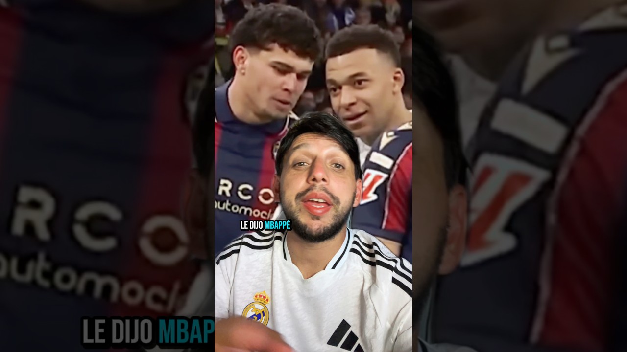 El diálogo de mbappe y Alan matturro 