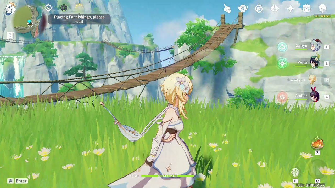 Invisible sword?...(Genshin Impact)