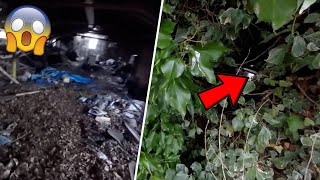 Secret Abandoned Hidden Garage!