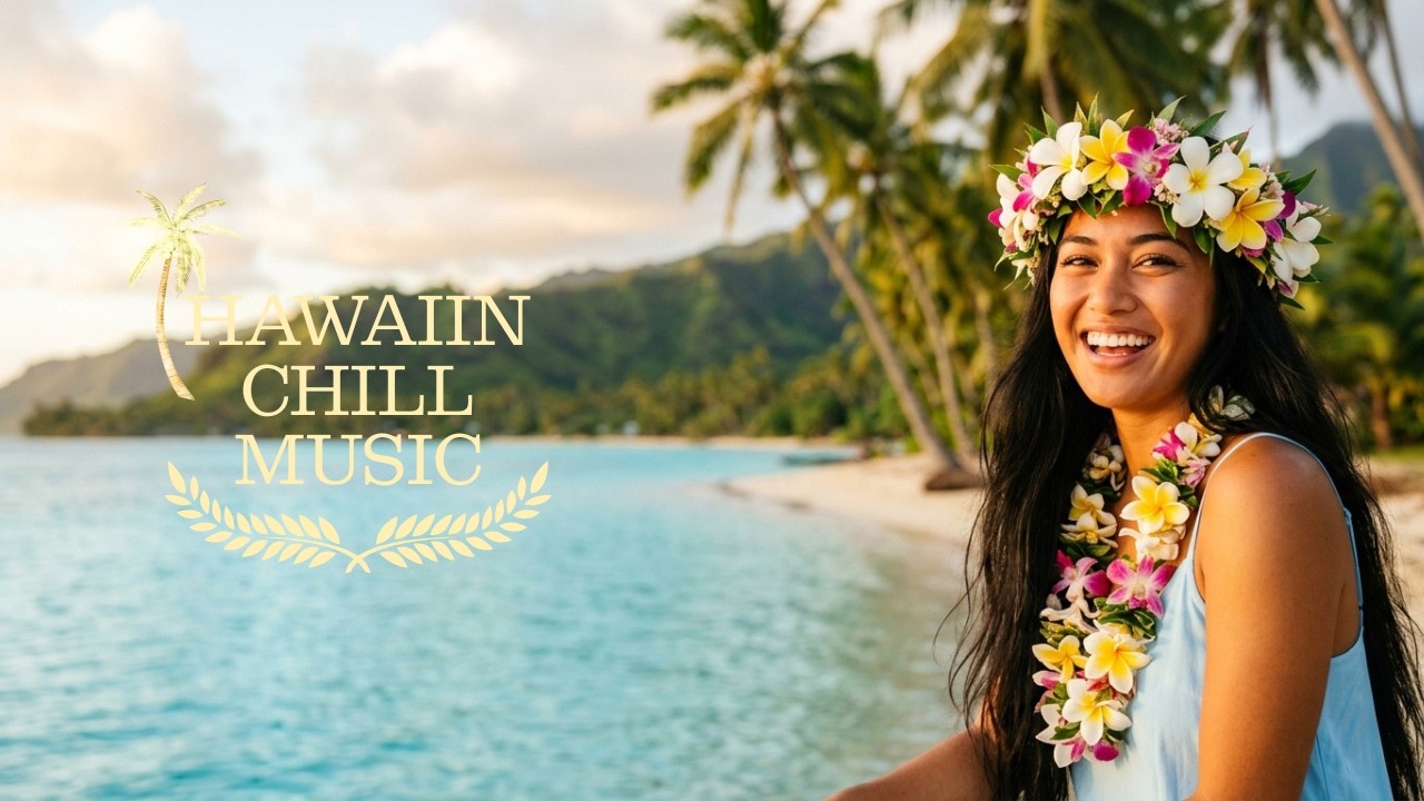 Hawaiian Music VOL.33】青い海と白い砂浜でくつろぐ🌺癒しの