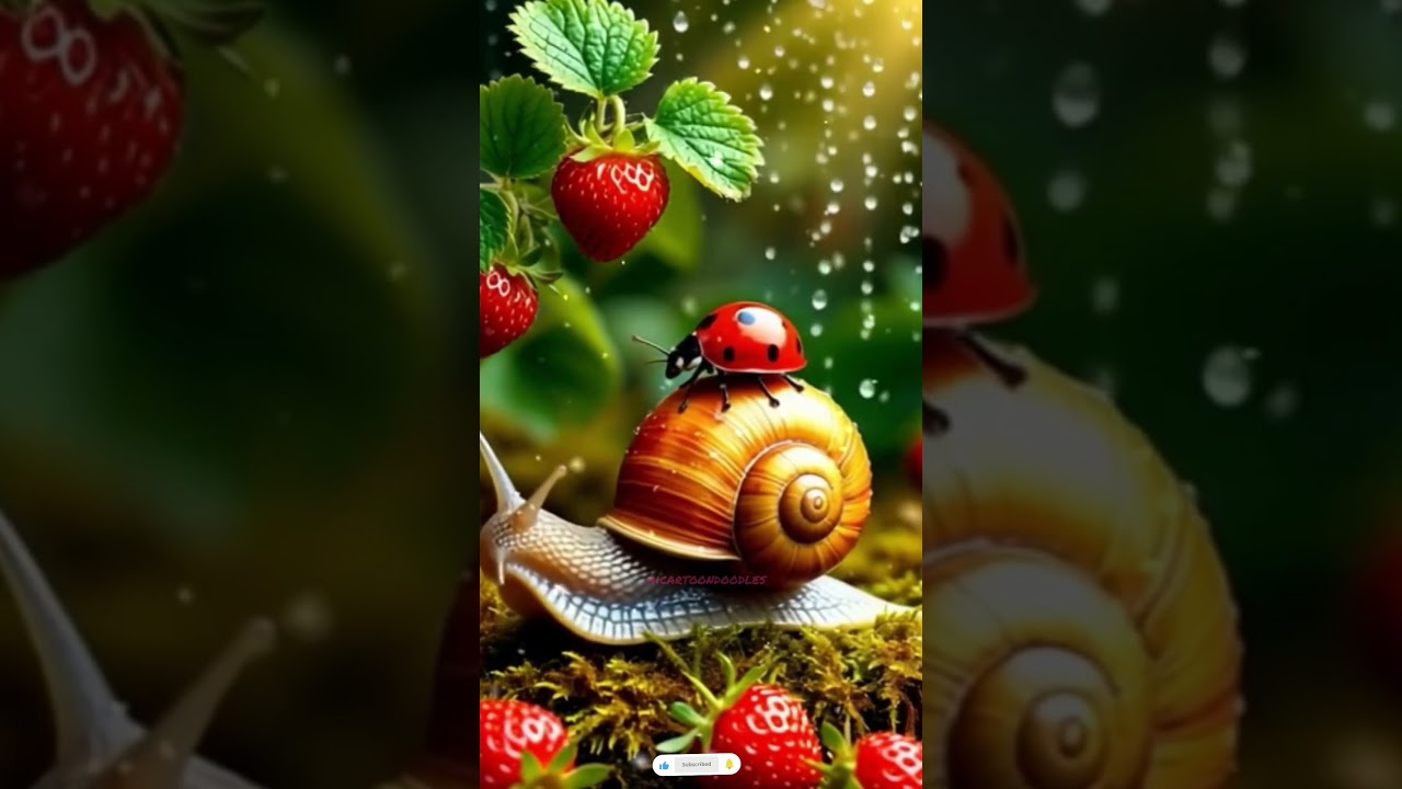 Snail slow walk 