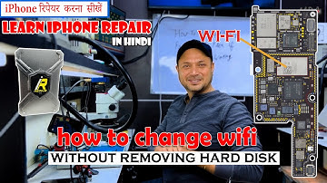 How to change wi-fi without removing Hard Disk | Learn iPhone Repair | Mobile Repair Academy