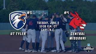 2026 World Series Game 3 UT Tyler vs. Central Missouri (AUDIO ONLY)