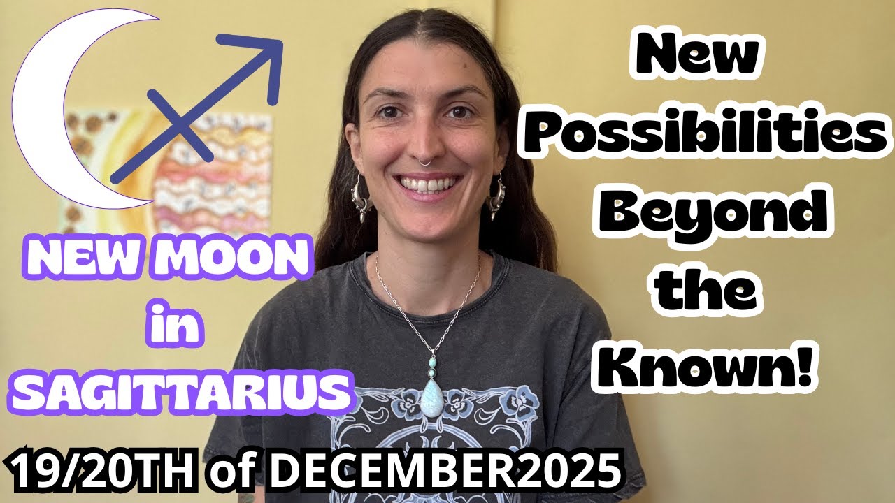 Новолуние в Стрельце [19/20 декабря 2025 г.] | Новые возможности за пределами известного!