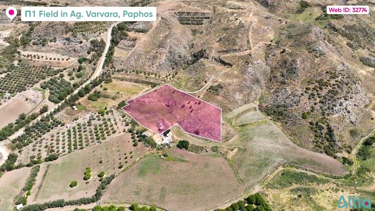 Field in Agia Varvara, Paphos | Web ID: 32774