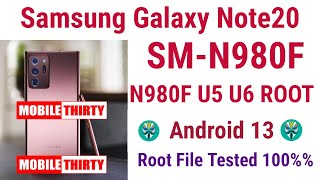 N980F ROOT Android 13 | Samsung Note 20 ROOT Magisk Manager install