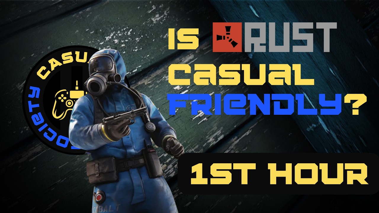 #1 - RUST - First hour of playing Rust as a casual gamer - YouTube