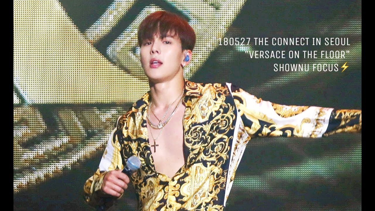180527 MONSTA X WORLD TOUR THE CONNECT IN SEOUL   Versace On The Floor 셔누 FOCUS ♡
