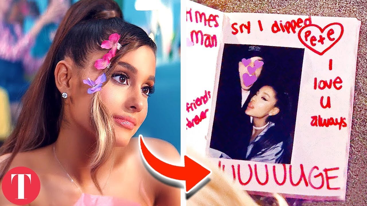 Ariana Grande Thank U Next Music Video Throws Shade At Pete Davidson