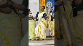 Captivating hearts with graceful steps 💃 Beautiful Thiruvathirakali vibes in every beat 🎶