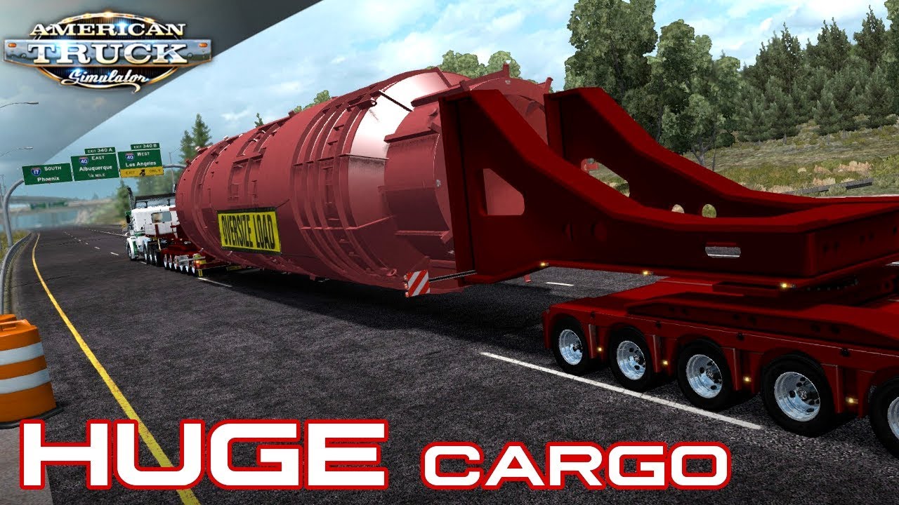 NEW!! HUGE OVERSIZE CARGO DOLL VARIO 12 AXLE AMERICAN TRUCK