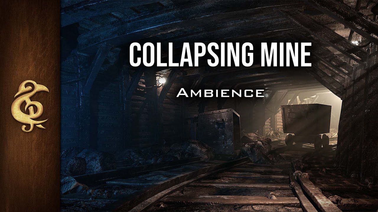 Collapsing Mine  RPG Dungeon Ambience  3 Hours
