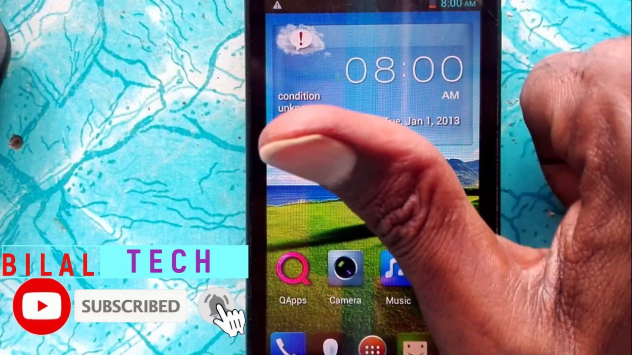 Q mobile A500 Pin Lock Remove