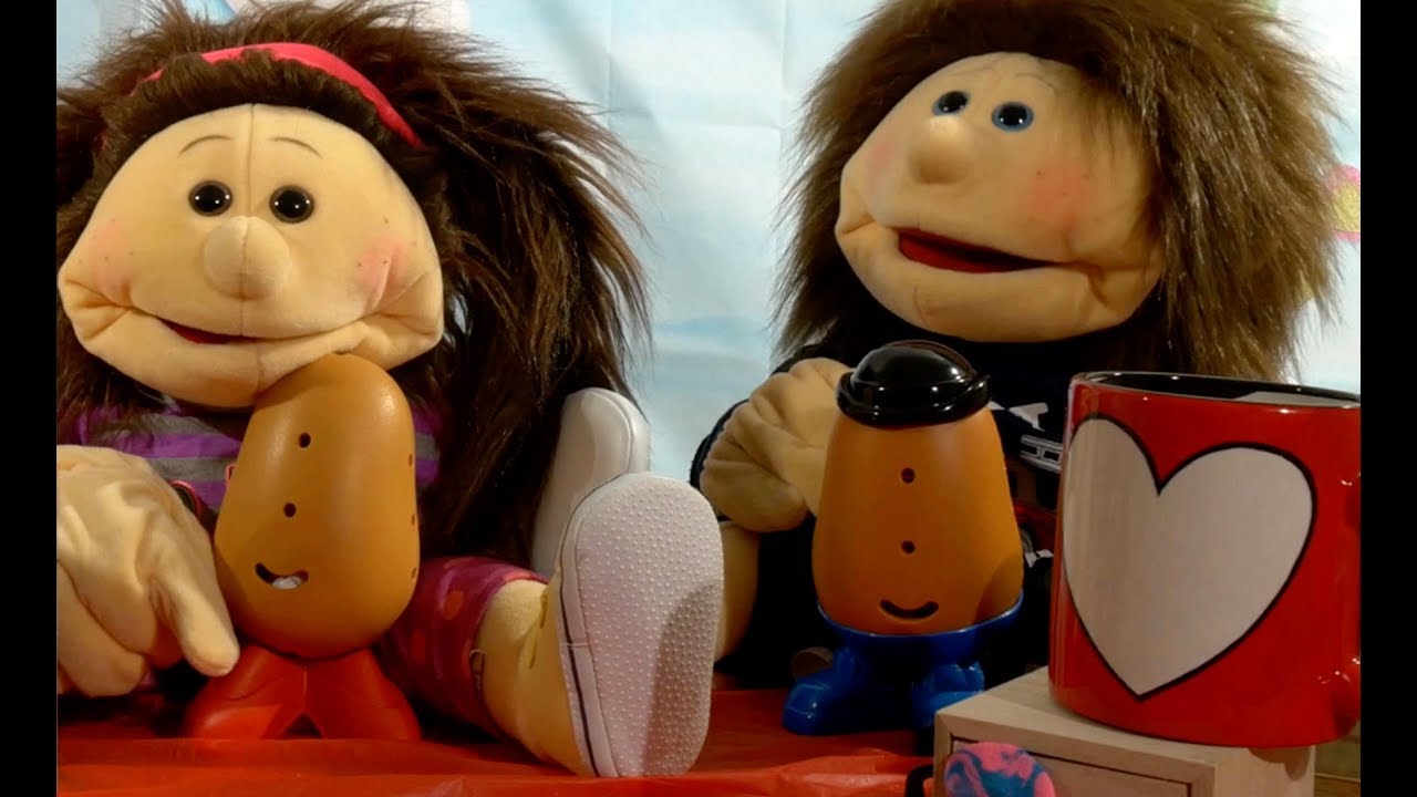 Mr. and Mrs. Potato Head from Toy Story 4