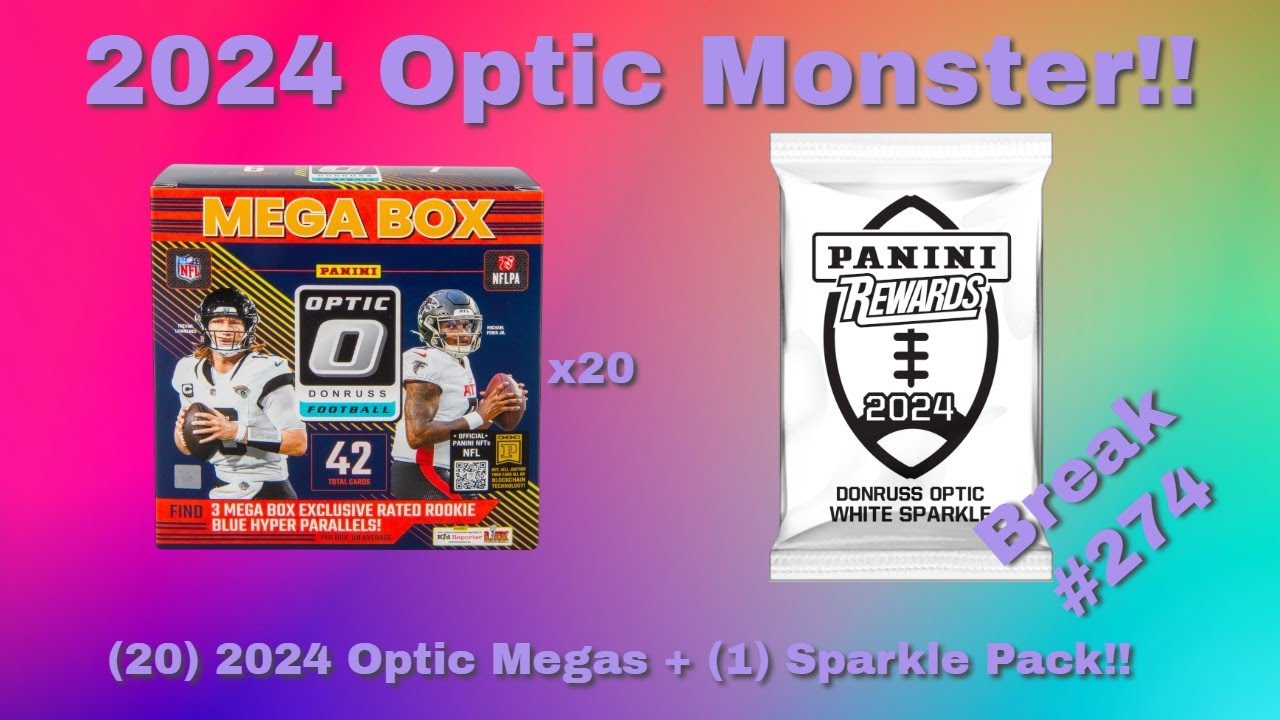 Facebook Break #244 (20) 2024 Optic Football Mega Boxes + a 2024 Optic ...